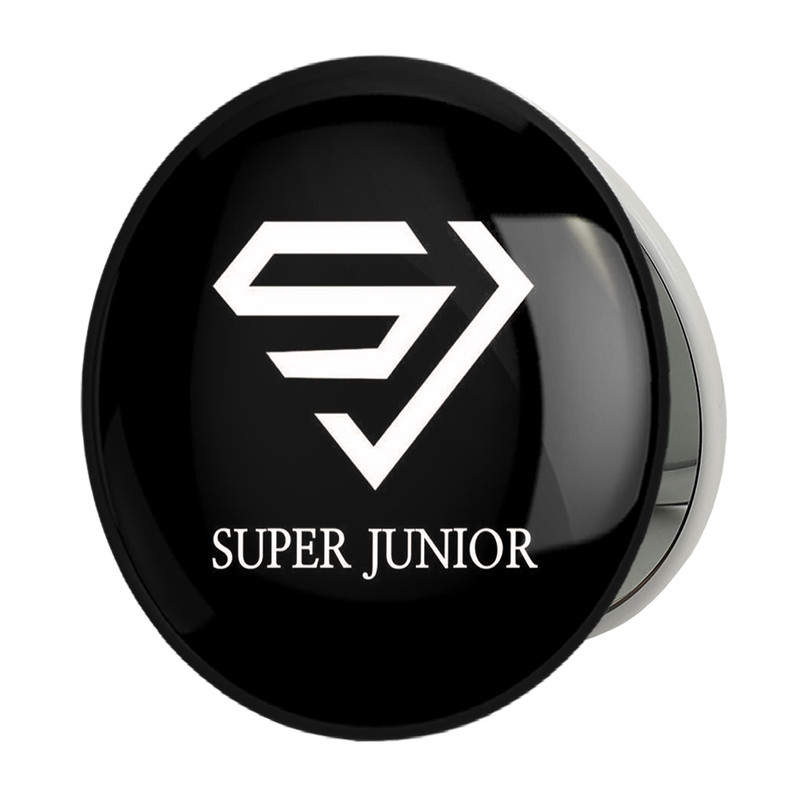 آینه جیبی خندالو طرح گروه سوپر جونیور Super Junior مدل تاشو کد 12196 