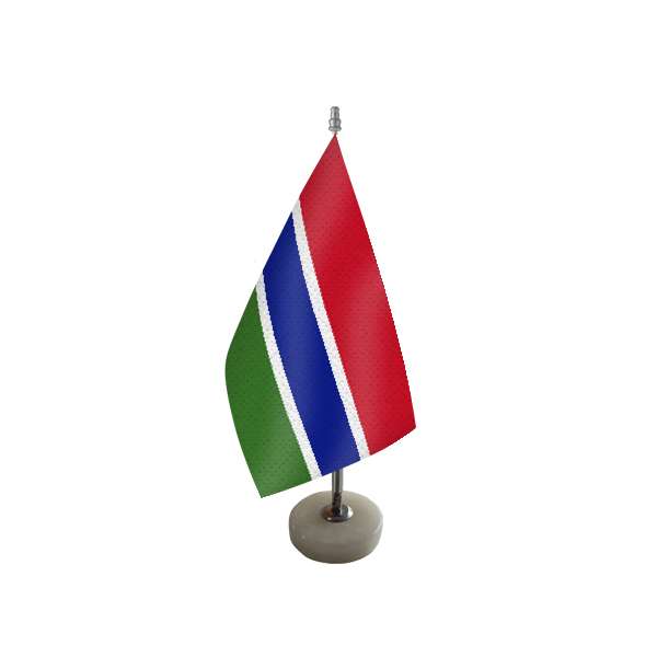 پرچم رومیزی مدل گامبیا