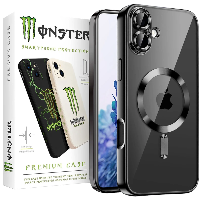 کاور مانستر مدل Clear Magsafe مناسب برای گوشی موبایل اپل Iphone 16