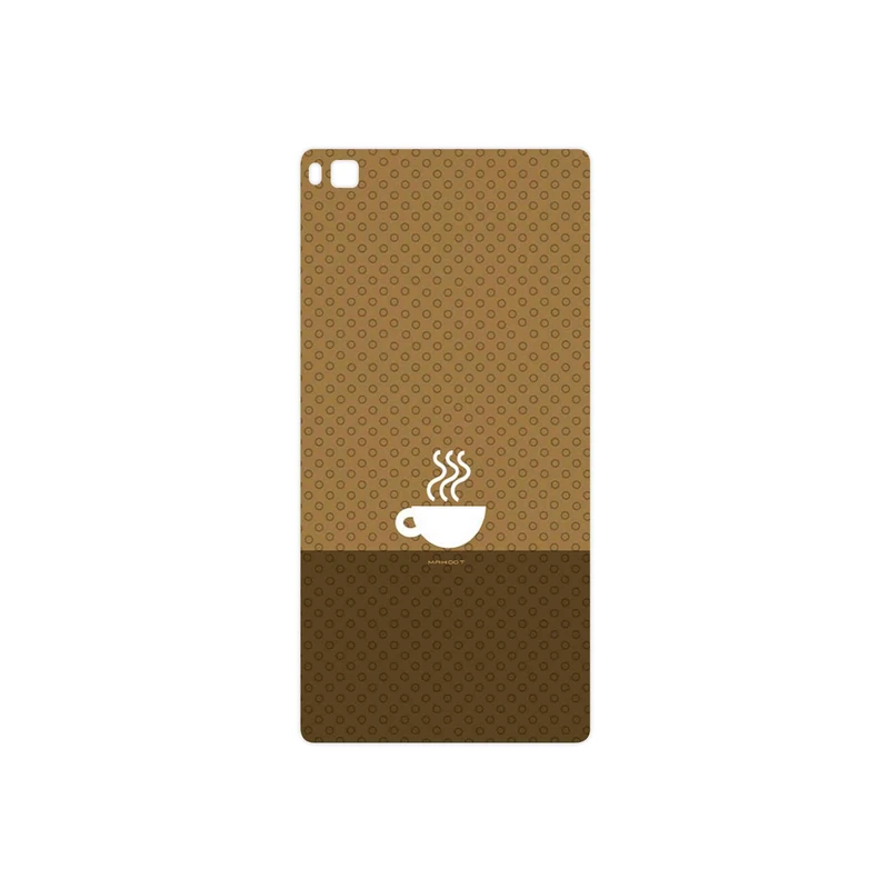 برچسب پوششی ماهوت مدل Minimal Cup of Coffee Icon مناسب برای گوشی موبایل هوآوی P8