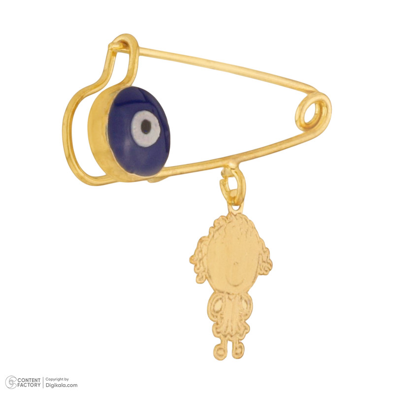 سنجاق سینه طلا 18 عیار گلدم مدل PE-1310015