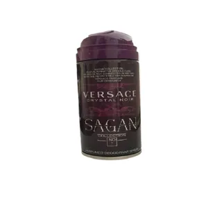 اسپری خوشبو کننده بدن زنانه ساگان مدل Versace Crystal Noir حجم 150 میلی لیتر