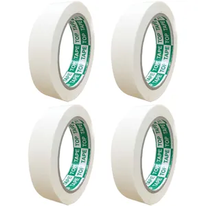 چسب نواری کاغذی تاپ تیپ کد T25 عرض 2.5 سانتی متر بسته 4 عددی
