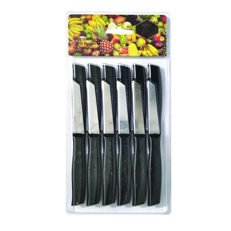 چاقو میوه خوری qs2167 بسته 12 عددی