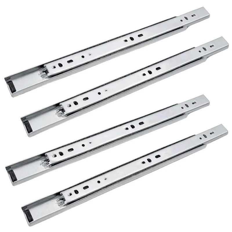 ریل کشو مدل ساچمه ای دو تکه کد 2*30 بسته 4 عددی