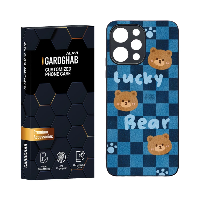 کاور گارد قاب مدل دورژله ای فانتزی مناسب برای گوشی موبایل شیائومی Redmi 12 4G / 5G