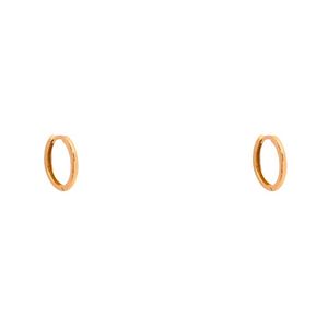 گوشواره حلقه ای طلا 18 عیار زنانه الی گالری مدل ساده
