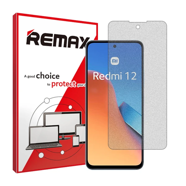 محافظ صفحه نمایش مات ریمکس مدل Resistant مناسب برای گوشی موبایل شیائومی  Redmi 12 5G 