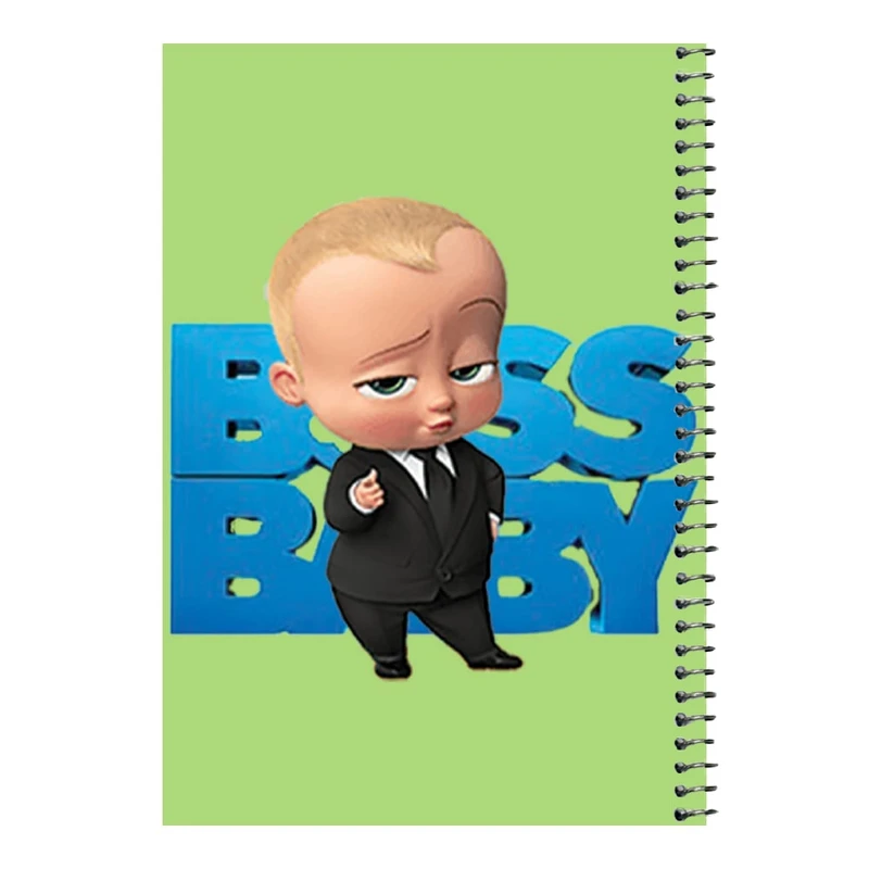 دفتر مشق 80 برگ اس جی مدل بچه رئیس کد ۱    