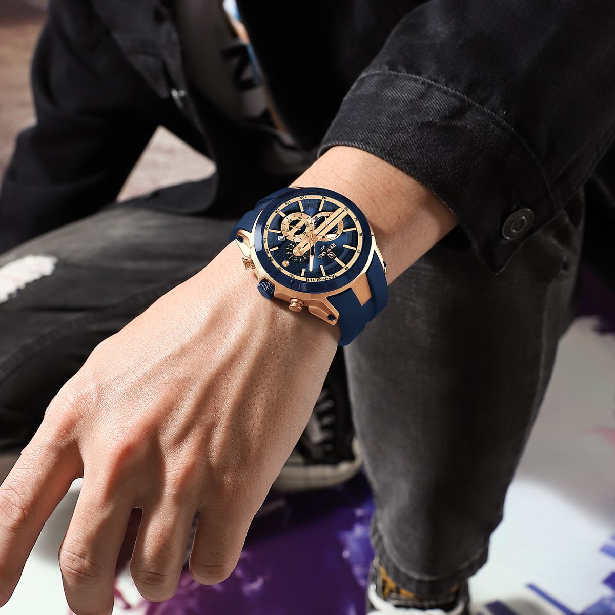 ساعت مچی عقربهای مردانه ریوارد مدل 83046M - - 5