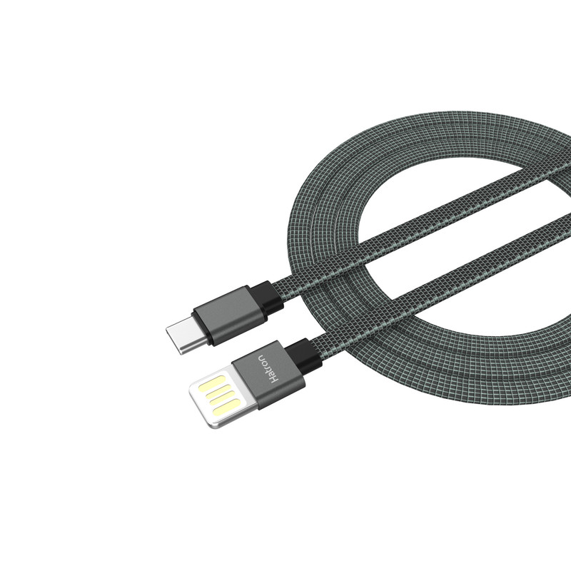 کابل تبدیل USB به usb-c هترون مدل HC189UC طول 1متر