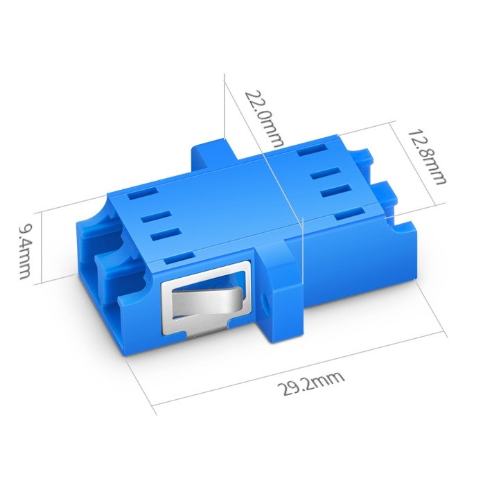 آدابتور فیبر نوری مدل LC/UPC Duplex SM
