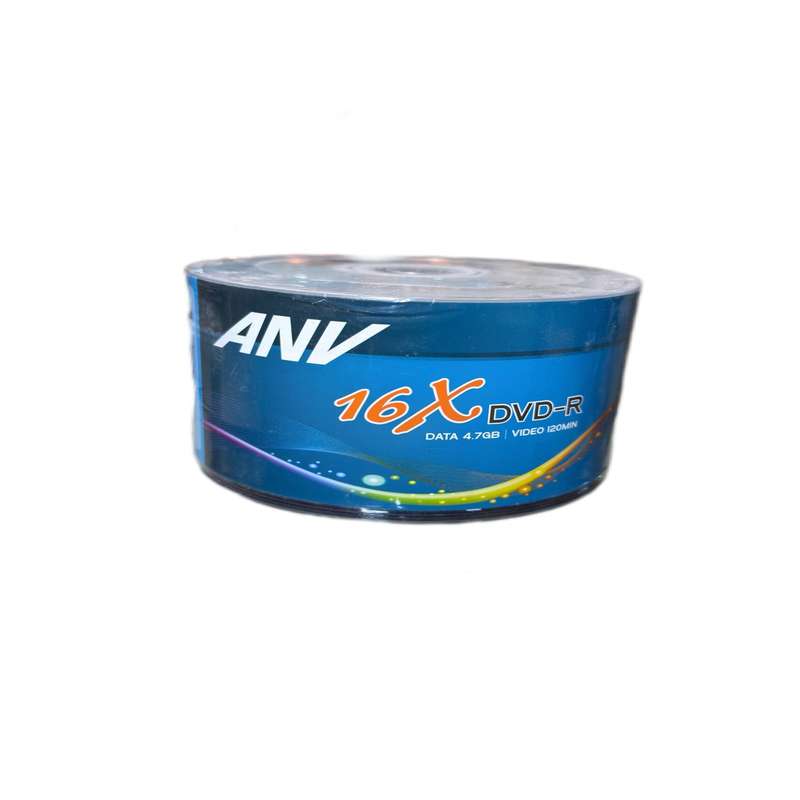 دی وی دی خام مدل anv بسته 50 عددی دی وی دی خام مدل anv بسته 50 عددی