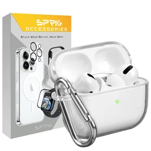 کاور اسپریگ مدل ClearT مناسب برای کیس اپل ایرپاد Airpods pro 3