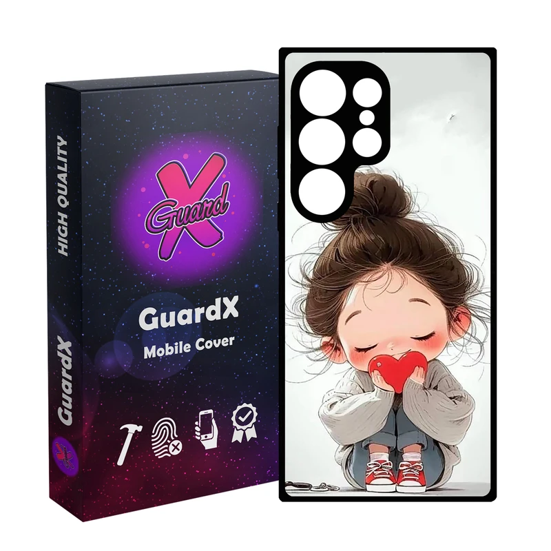 کاور گارد ایکس طرح Girl مدل 10720 مناسب برای گوشی موبایل سامسونگ Galaxy S25 Ultra