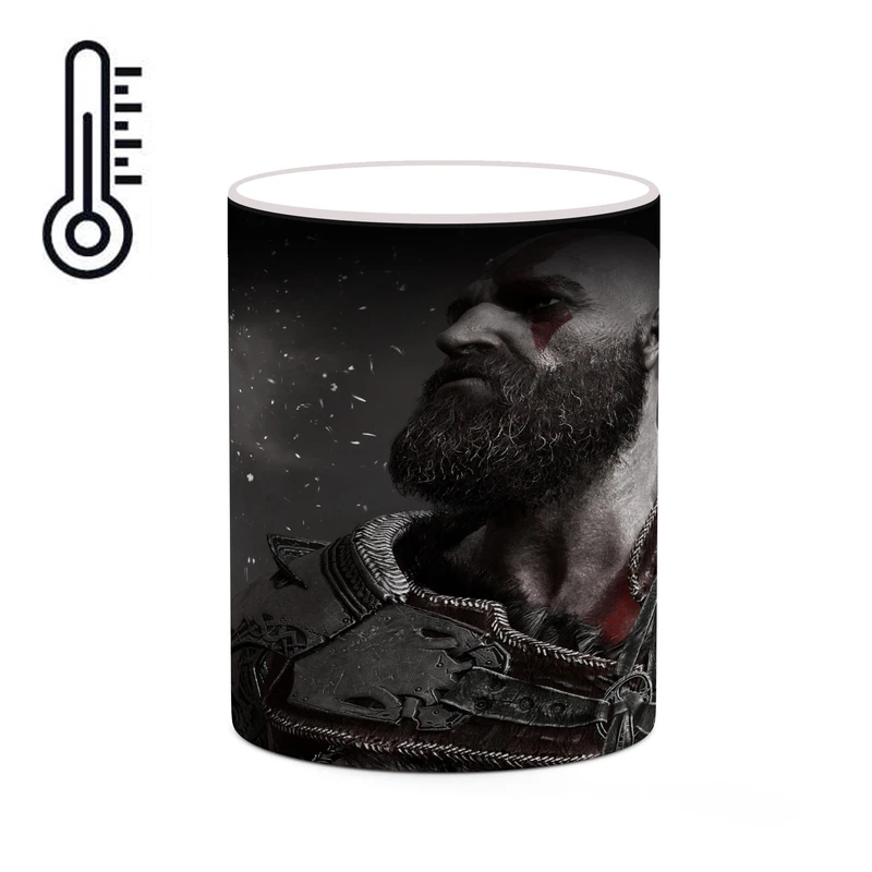 ماگ حرارتی کاکتی طرح گاد آف وار God Of War مدل mgh40642