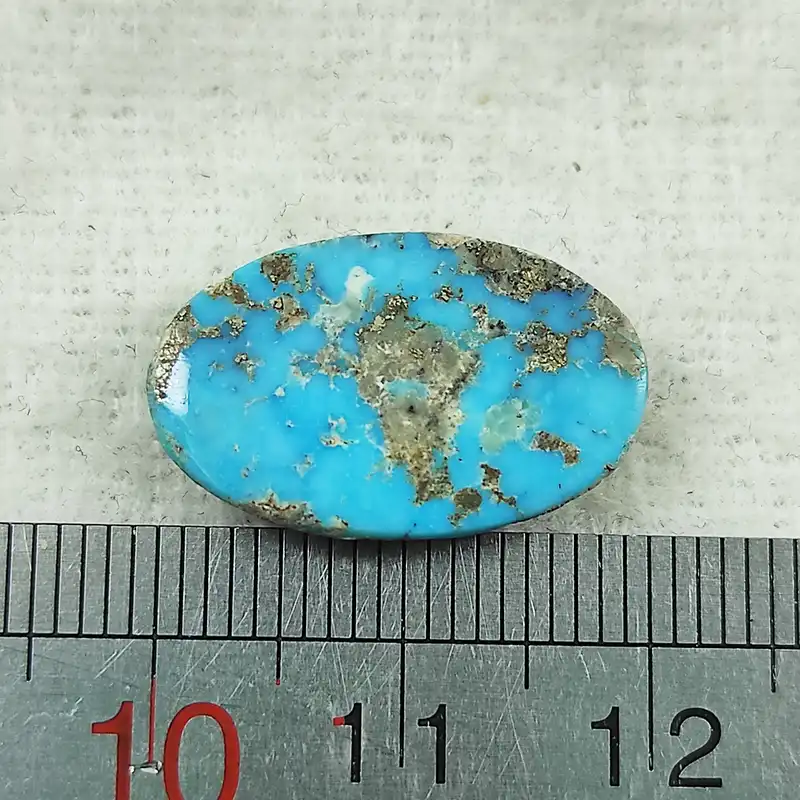 سنگ فیروزه سلین کالا مدل گرد کد Pc1-9