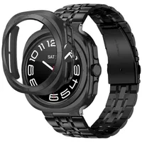 بند اسپریگ مدل 7Bead JustG مناسب برای ساعت هوشمند سامسونگ Galaxy Watch 7 Ultra 47mm به همراه کاور