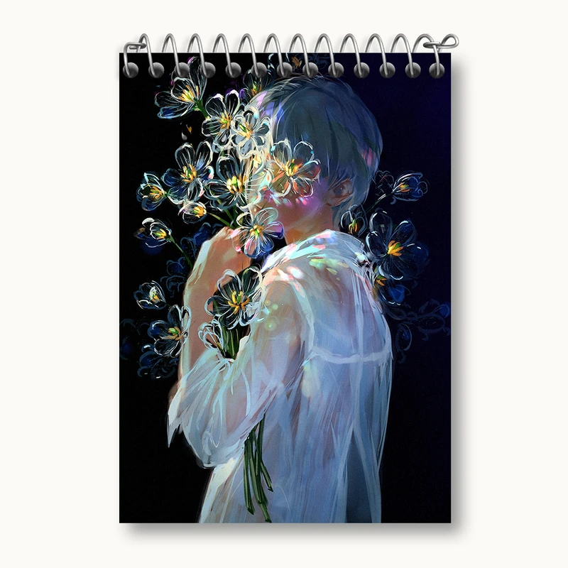 دفتر یادداشت 50 برگ خندالو طرح دخترانه کد N4275