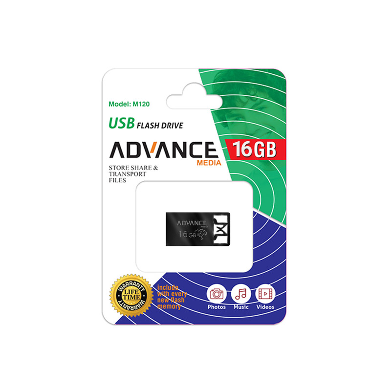 فلش مموری ادونس مدل M-120 ظرفیت 16 گیگابایت با رابط USB