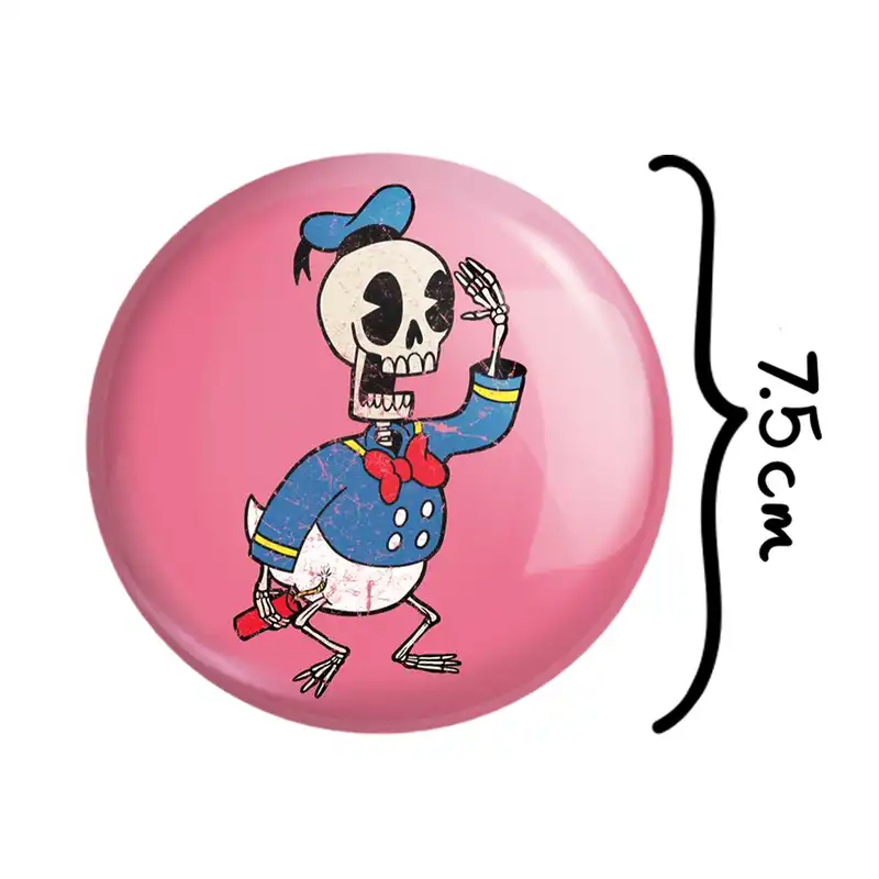 آینه جیبی خندالو طرح دانلد داک مدل تاشو کد 1493