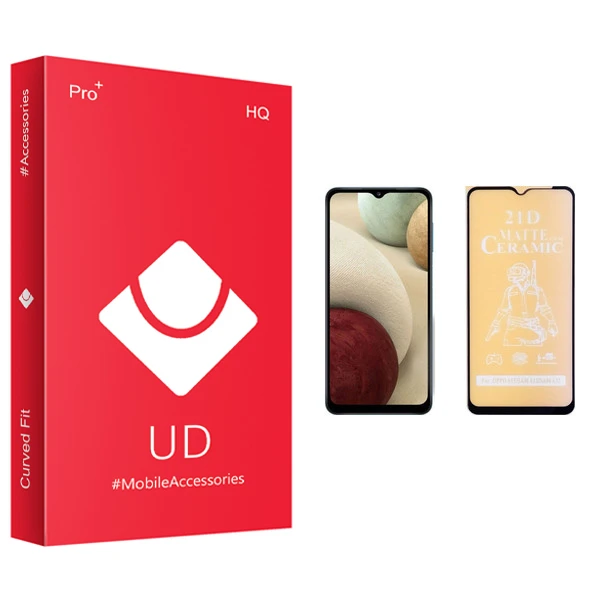 محافظ صفحه نمایش سرامیکی یو دی مدل +PRO مناسب برای گوشی موبایل سامسونگ Galaxy A12