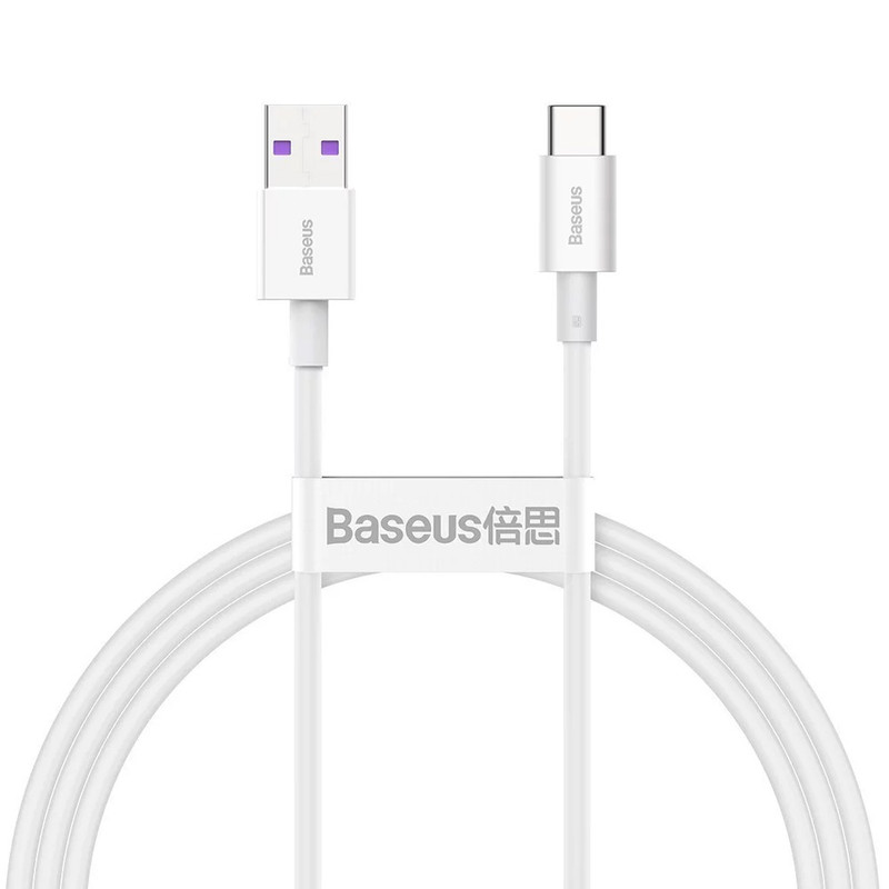 کابل USB به USB-C باسئوس مدل (CATYS-02 (6A 66W طول 1 متر