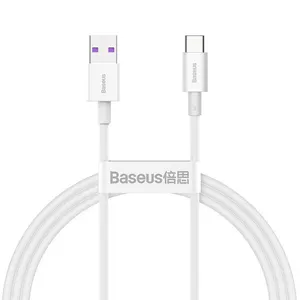 کابل USB به USB-C باسئوس مدل Superior Series Fast Charging (6A 66W) طول 1 متر