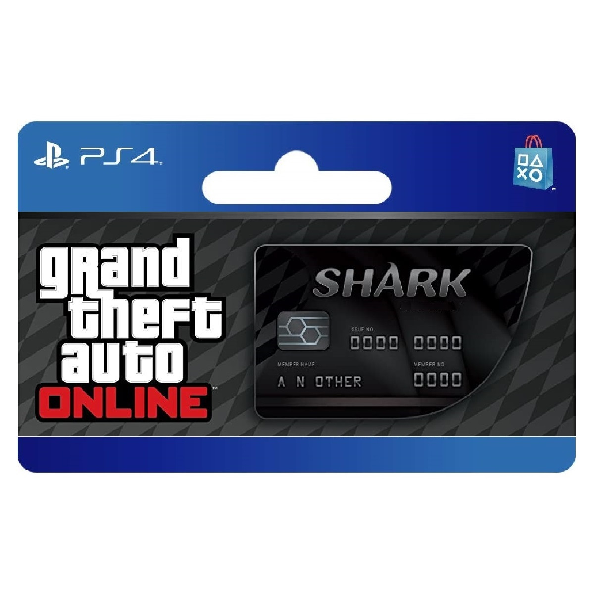 گیفت کارت 1,250,000 اعتباری مدل GTAV1250PS گریت شارک