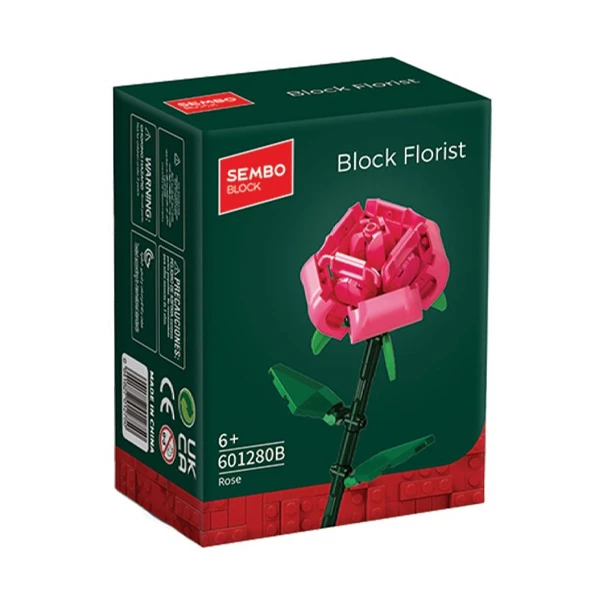 ساختنی 95 تکه سیمبوبلاک مدل گل رز