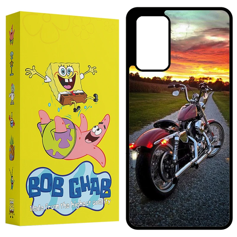 کاور باب قاب طرح موتور مدل BCPA72 مناسب برای گوشی موبایل سامسونگ Galaxy A72 4G