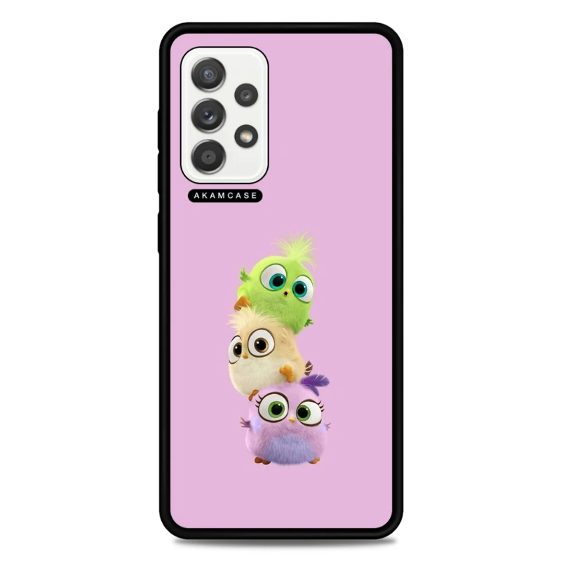 کاور آکام مدل AMC-WSGA52-ANGRY BIRDS1 مناسب برای گوشی موبایل سامسونگ Galaxy A52
