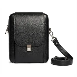 کیف رودوشی مردانه مدل چرم طبیعی کد 216