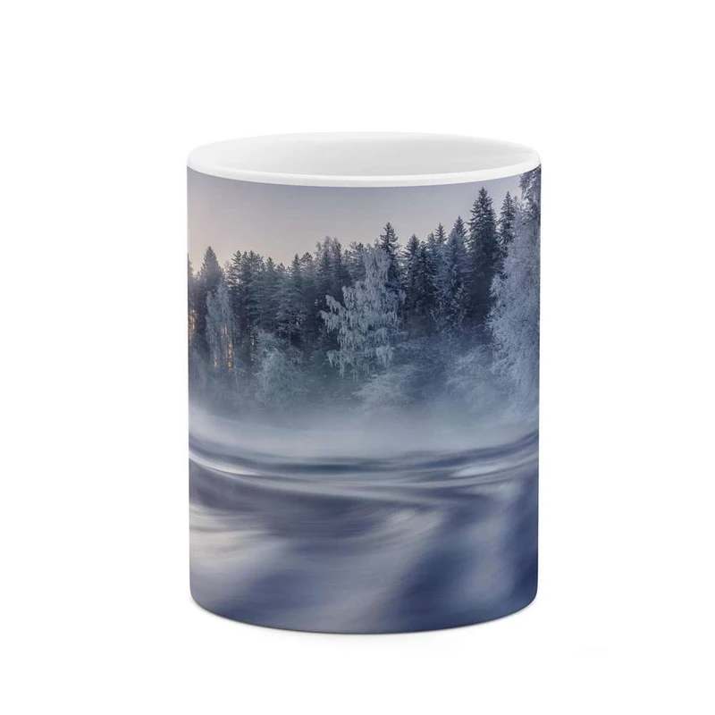 ماگ کاکتی مدل منظره برفی کد mgh14976