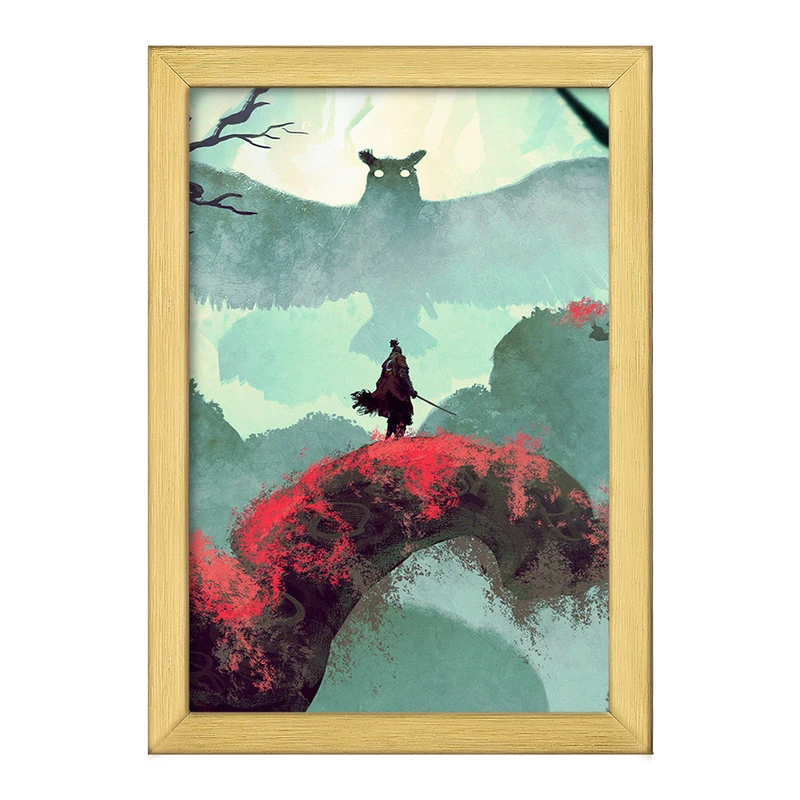 تابلو خندالو طرح بازی سکیرو (sekiro) کد 31696