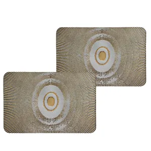 زیربشقابی طرح کلاسیک کد 8900 بسته 2 عددی 
