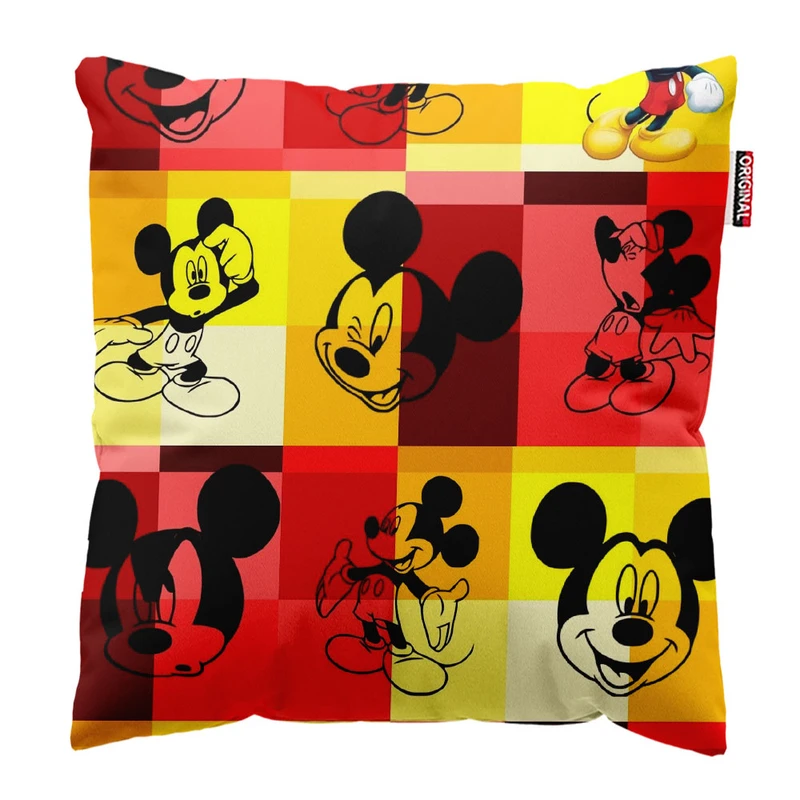کوسن پاد آفرین طرح میکی موس سایز 30*30 سانتی متر کد 772
