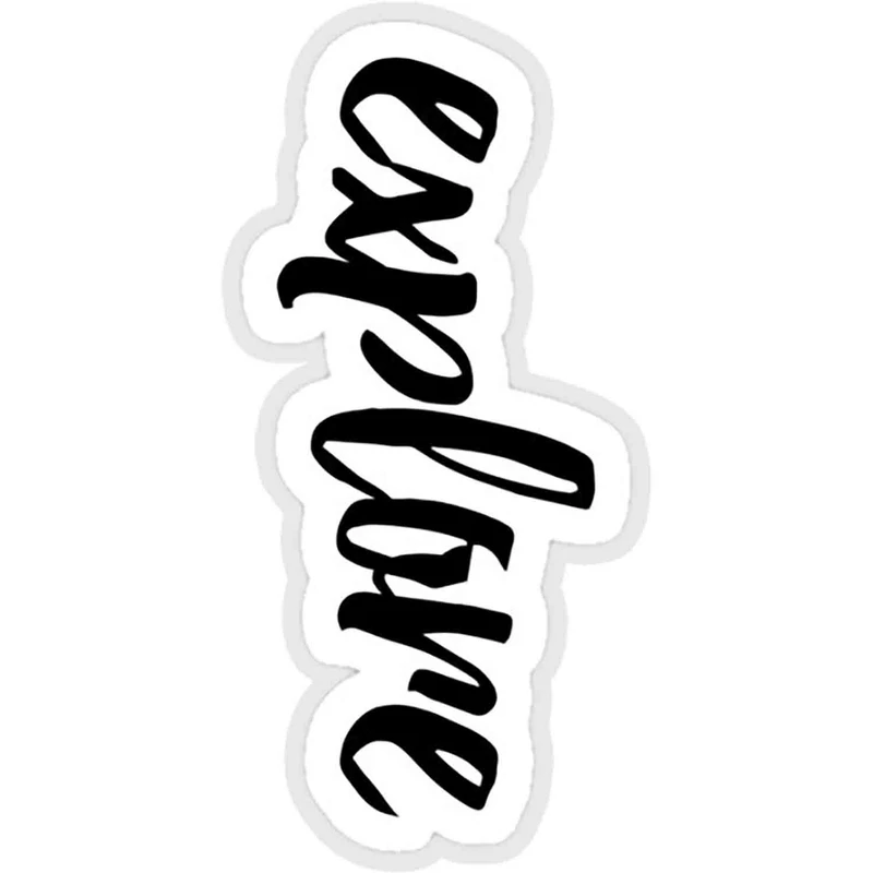 استیکر لپ تاپ طرح explore کد ST611