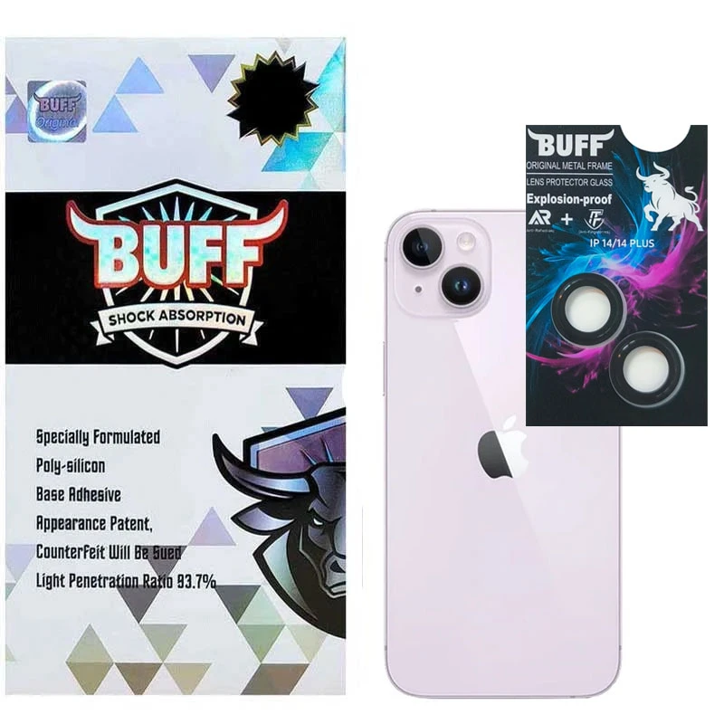 محافظ لنز دوربین فلزی بوف مدل Metal Arlenz-Guarantee مناسب برای گوشی موبایل اپل iPhone 14 / 14 Plus