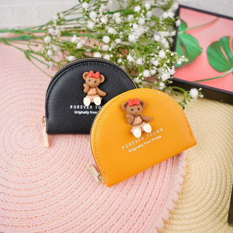 جاکارتی زنانه مدل نیم گرد خرس کوچولو کد JK138-1610