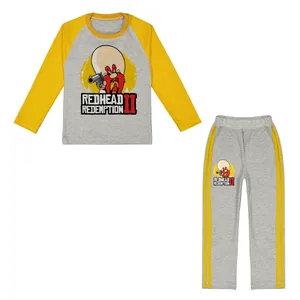 ست تی شرت و شلوار پسرانه مدل کارتونی کد p1