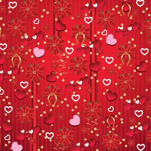 کاغذ کادو طرح love کد 207 بسته 25 عددی