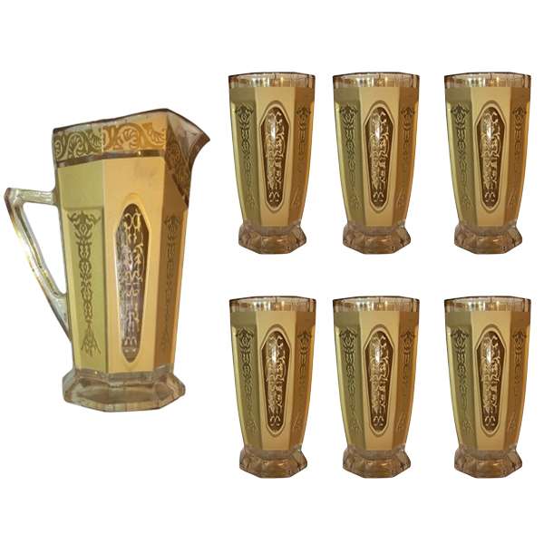 سرویس پارچ و لیوان 7 پارچه مدل سلطان stage