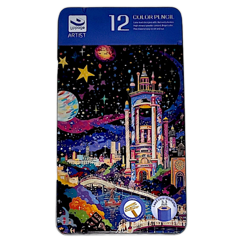 مداد رنگی 12 رنگ آپیج مدل 1212