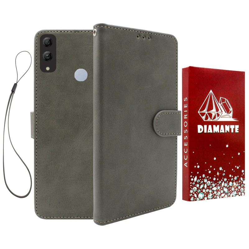  کیف کلاسوری دیامانته مدل Chanta Rd مناسب برای گوشی موبایل آنر 10 Lite به همراه بندآویز