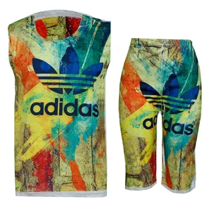 ست تاپ و شلوارک مردانه مدل AD-ABO کد 51513