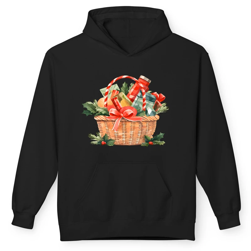 هودی مردانه پاد آفرین مدل سبد کریسمس کد 01