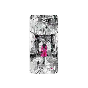 MAHOOT Collage of Catwalk Bridge Cover Sticker for Nokia 2