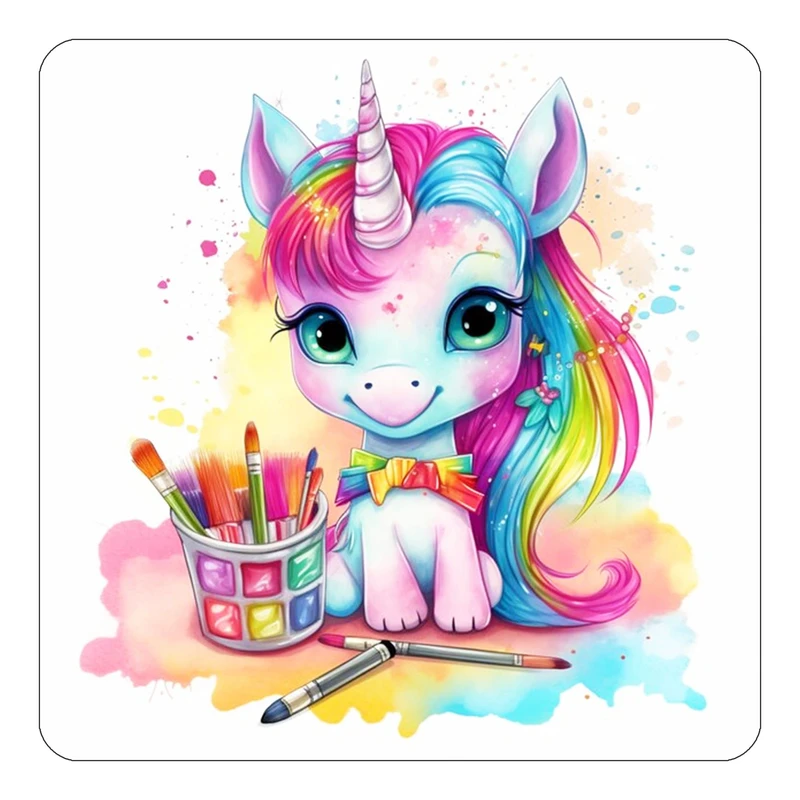 مگنت کاکتی طرح اسب تک شاخ و یونیکورن مدل mp31701