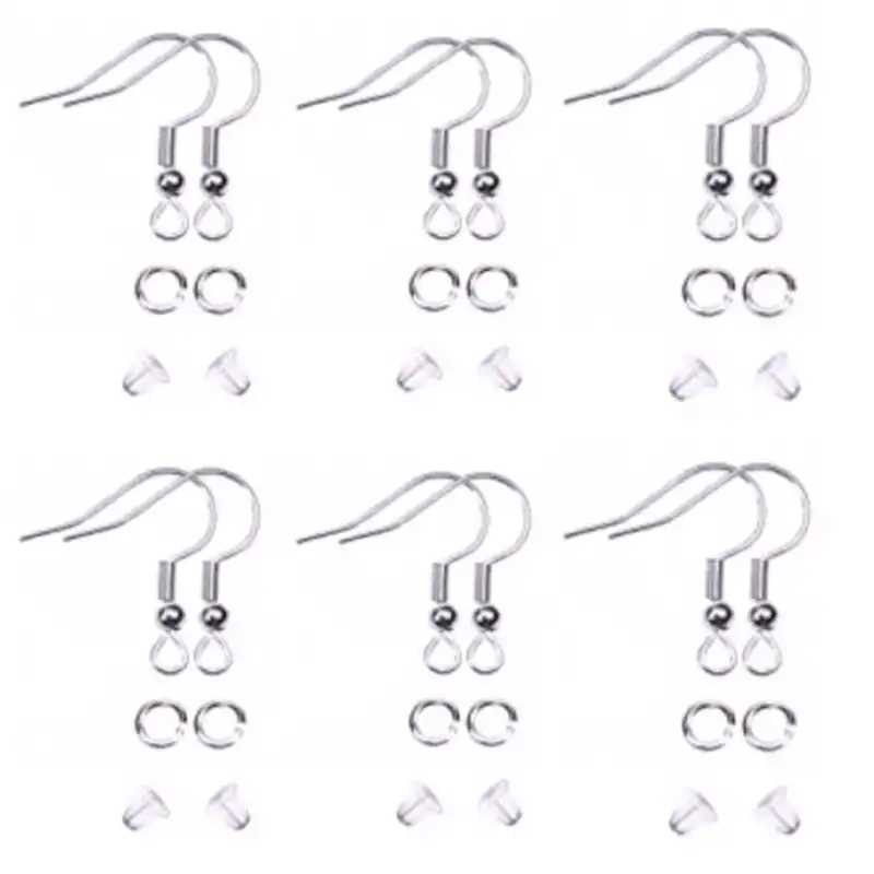 پایه گوشواره و حلقه کد 151 مجموعه 36 عددی